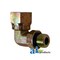 A & I Products 90 Degree Female NPT Swivel X Male ORB Adapter 3.75 x4 x2 A-43B41 - alternate 3
